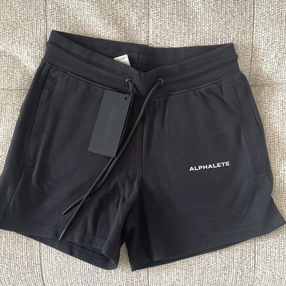 Alphalete Essential Core Athletic Shorts Black - Picture 7 of 10